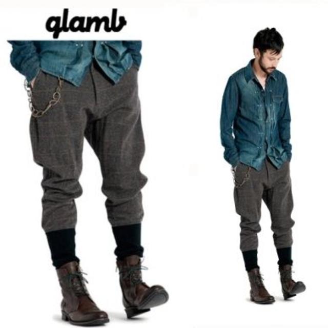 glamb Upland check slacks 1 ロングリブ
