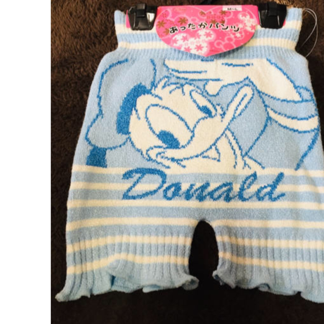 Disney(ディズニー)の値下げ あったかパンツ ドナルドダック レディースの下着/アンダーウェア(アンダーシャツ/防寒インナー)の商品写真