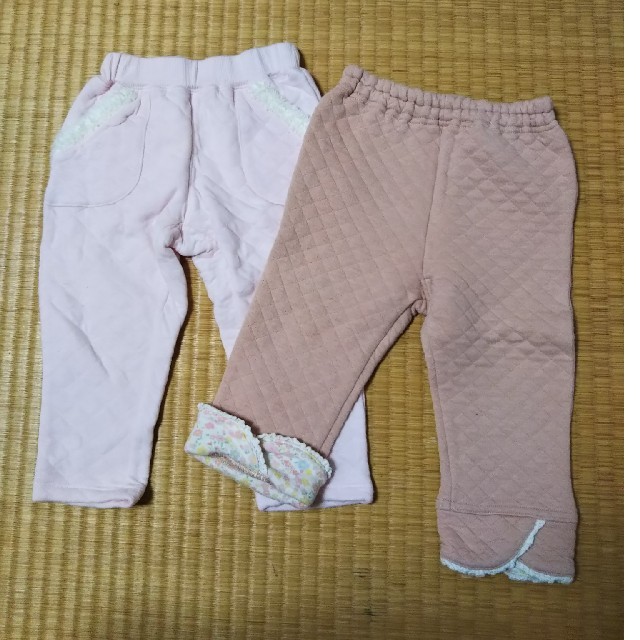 Branshes(ブランシェス)の女の子 80 秋冬物 9点 トレーナー キルトトップス パンツ まとめ売り キッズ/ベビー/マタニティのベビー服(~85cm)(トレーナー)の商品写真