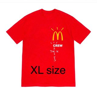 カクタス(CACTUS)のTravis Scott x McDonald's Crew Tシャツ(Tシャツ/カットソー(半袖/袖なし))