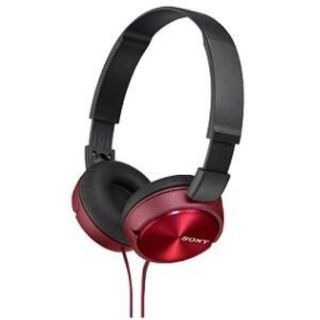 ソニー(SONY)のソニー ヘッドホン MDR-ZX310 : 密閉型 折りたたみ式 レッド(ヘッドフォン/イヤフォン)