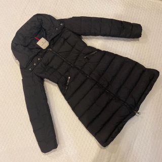 モンクレール(MONCLER)のMONCLER フラメッテ FLAMMETTE ブラック00 ロングダウン(ダウンコート)