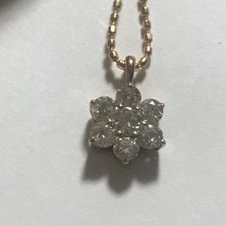 スタージュエリー(STAR JEWELRY)のハート&キューピッド　ダイヤ0.3ct K18PGネックレス(ネックレス)