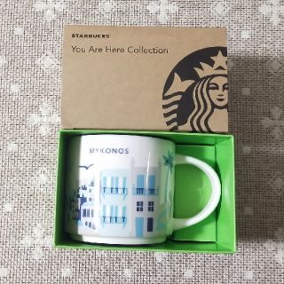 スターバックスコーヒー(Starbucks Coffee)のスターバックス　マグカップ　ミコノス島(グラス/カップ)