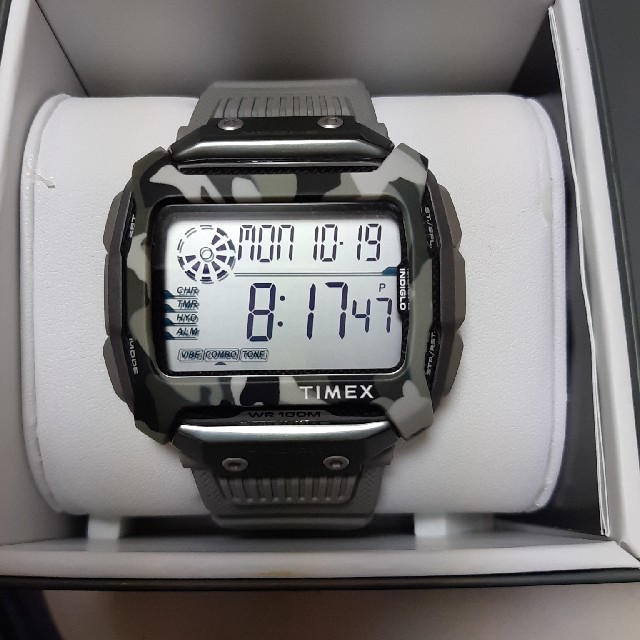 TIMEX TW5M18300VK カモフラグレー新品