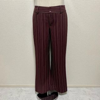 ジャンポールゴルチエ(Jean-Paul GAULTIER)のヴィンテージ　スラックス　ストライプ柄　US made 古着　(スラックス)