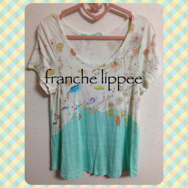 franche lippee(フランシュリッペ)のリッペ＊ユニコーンTシャツ レディースのトップス(Tシャツ(半袖/袖なし))の商品写真