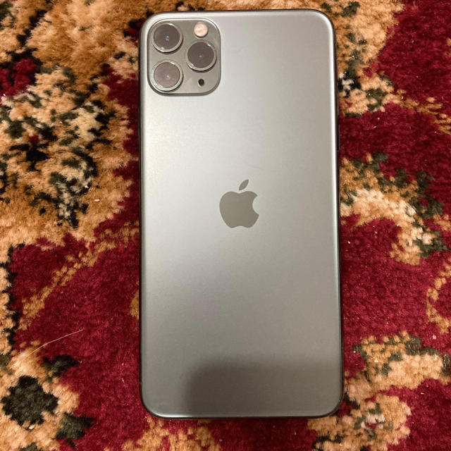 超美品 iPhone11 pro max 256GB グリーン