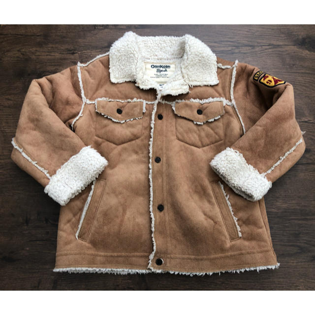 OshKosh(オシュコシュ)のオシュコシュ  ボア付きジャケット　100cm キッズ/ベビー/マタニティのキッズ服男の子用(90cm~)(コート)の商品写真