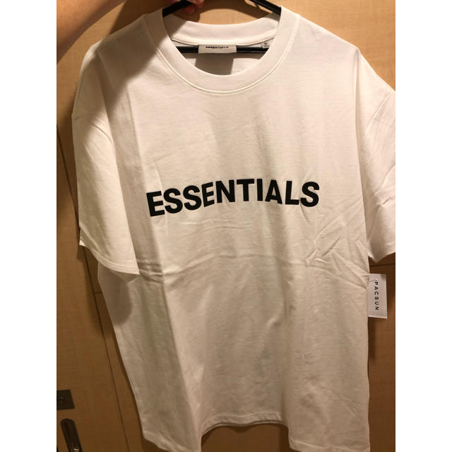 【新作】FOG Essentials ロゴ Tシャツ 白　M 2020年秋冬