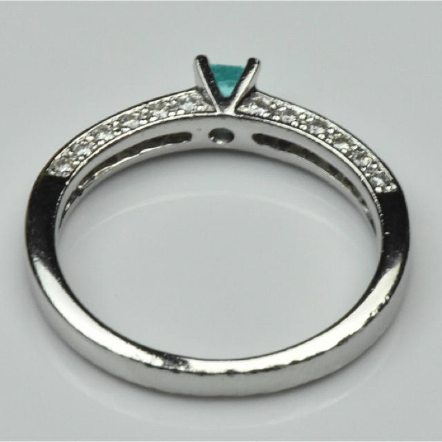 即購入歓迎❗️) 【鑑別】パライバトルマリン 0.09ct ダイヤモンド