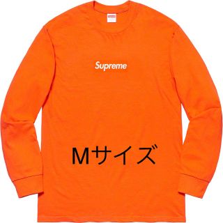 シュプリーム(Supreme)の新品!送料込! Supreme L/S Box Logo Tee Orange(Tシャツ/カットソー(七分/長袖))