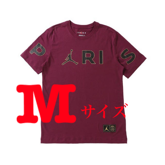 NIKE(ナイキ)のNIKE ナイキ PSG JORDAN Tシャツ WORDMARK TEE メンズのトップス(Tシャツ/カットソー(半袖/袖なし))の商品写真