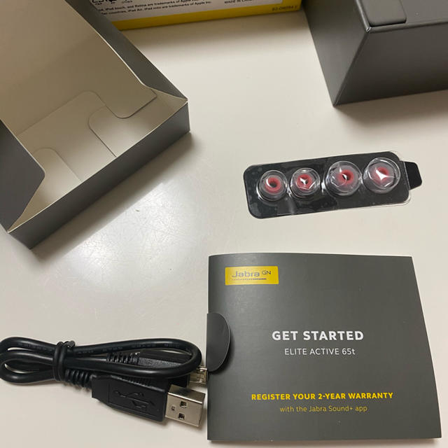 Jabra ELITE active 65t イヤフォン スマホ/家電/カメラのオーディオ機器(ヘッドフォン/イヤフォン)の商品写真