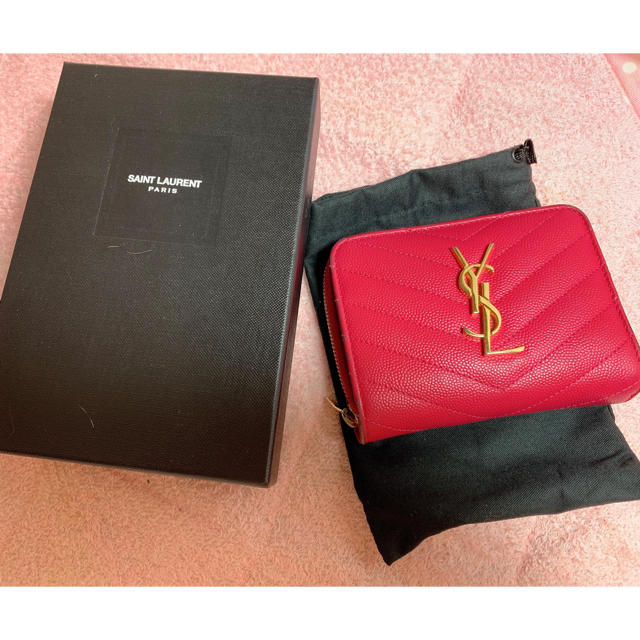 激安通販 Saint Laurent - SAINT LAURENT 二つ折り財布 折り財布