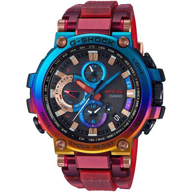 G-SHOCK(ジーショック)の【2本】【新品未使用】MTG-B1000VL-4AJR G-SHOCK タグ付 メンズの時計(腕時計(アナログ))の商品写真