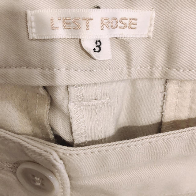 L'EST ROSE(レストローズ)の【L'EST ROSE】美品　ハーフパンツ　キュロット レディースのパンツ(ハーフパンツ)の商品写真