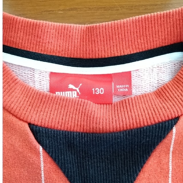 PUMA(プーマ)のPUMAトレーナー130cm キッズ/ベビー/マタニティのキッズ服男の子用(90cm~)(Tシャツ/カットソー)の商品写真
