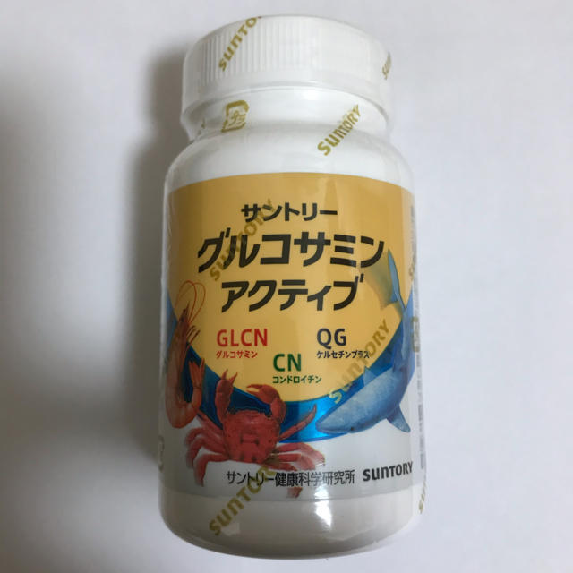 グルコサミン　アクティブ　サントリー　180粒　割引　賞味期限2022年6月 食品/飲料/酒の健康食品(ビタミン)の商品写真