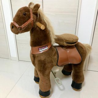 ☆美品☆ ラングスジャパン エコポニー 現行型 耐荷重～30kg 乗用玩具 馬