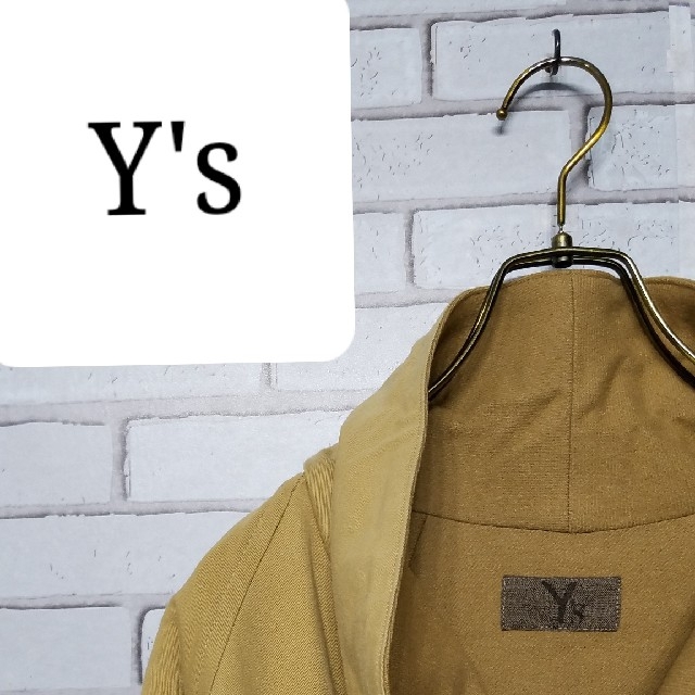 Y's(ワイズ)の【Y's】ワイズ　ロングコート　リバーシブル　ビッグサイズ　ビンテージ　レア メンズのジャケット/アウター(ステンカラーコート)の商品写真