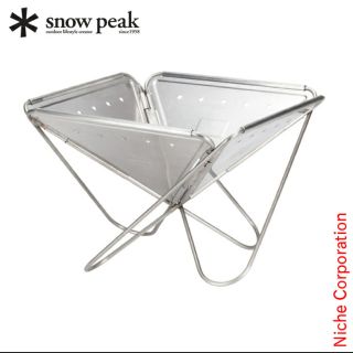 スノーピーク(Snow Peak)の【新品】スノーピーク焚火台Ｌ(ストーブ/コンロ)