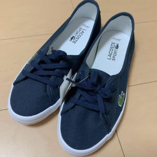 ラコステ(LACOSTE)のラコステ　スニーカー　ネイビー(スニーカー)