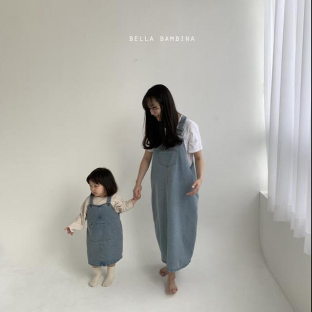 Bellabambina - KIDS　オーバースカート キッズ/ベビー/マタニティのキッズ服女の子用(90cm~)(ワンピース)の商品写真
