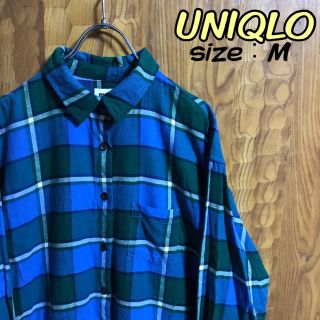 ユニクロ(UNIQLO)のｶﾉﾝﾁｬﾝ様専用　UNIQLO ユニクロ　チェック柄ワンピース(ロングワンピース/マキシワンピース)