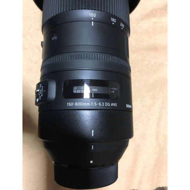 SIGMA(シグマ)のSIGMA 150-600mm Ｆ5-6.3DG OS HMS  スマホ/家電/カメラのカメラ(レンズ(ズーム))の商品写真