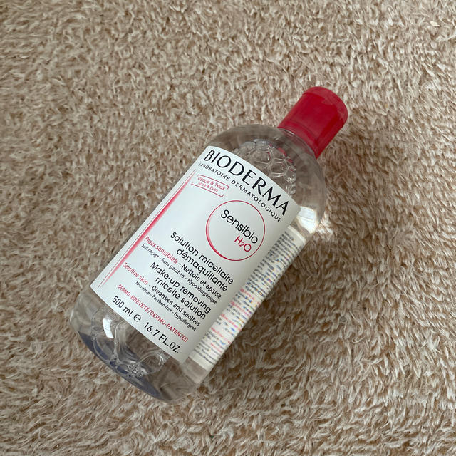 BIODERMA(ビオデルマ)のビオデルマ　サンシビオエイチツーオーD　洗顔クレンジング水500ml コスメ/美容のスキンケア/基礎化粧品(クレンジング/メイク落とし)の商品写真