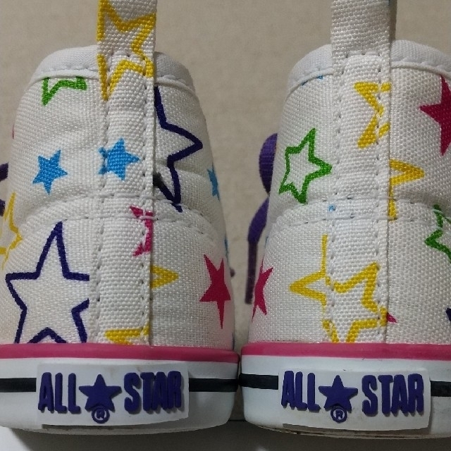 CONVERSE(コンバース)の⭐花道様専用⭐コンバース ファーストスター 12.5cm キッズ/ベビー/マタニティのベビー靴/シューズ(~14cm)(スニーカー)の商品写真