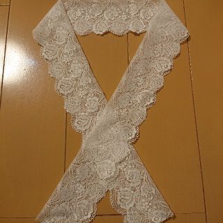 レース半衿 (白) ハンドメイド(和装小物)