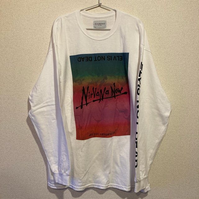 SASQUATCHfabrix.(サスクワッチファブリックス)のBlack Weirdos Nirvana ELVS L/S Tee white メンズのトップス(Tシャツ/カットソー(七分/長袖))の商品写真