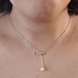 TASAKI - TASAKI 一粒パールネックレス シルバーの通販 by ...