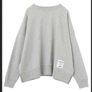 ミルクフェド(MILKFED.)の●ⅡMILKFED. 未使用タグ付き PATCH LOGO SWEAT トップス(トレーナー/スウェット)