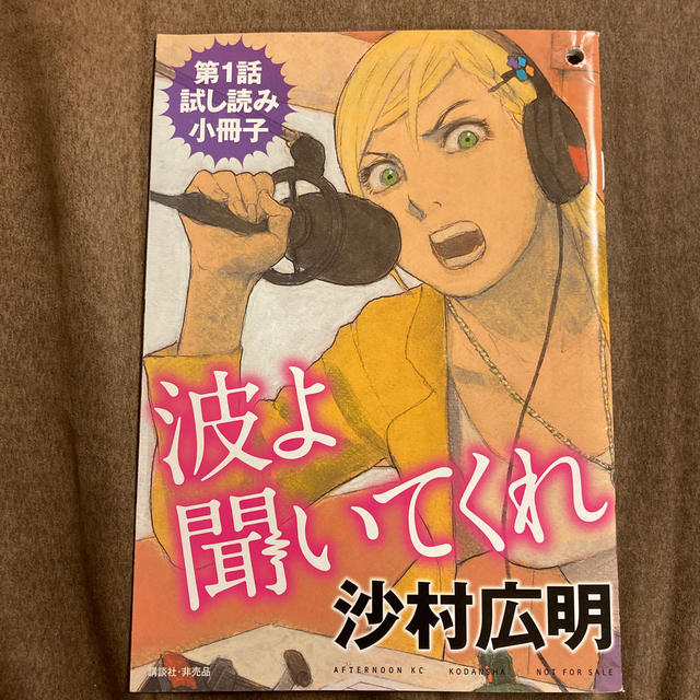 講談社(コウダンシャ)の波よ聞いてくれ　沙村広明 エンタメ/ホビーの漫画(青年漫画)の商品写真