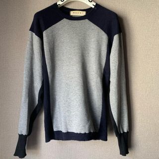 マルニ(Marni)のマルニ MARNI ニット切替スウェット(スウェット)