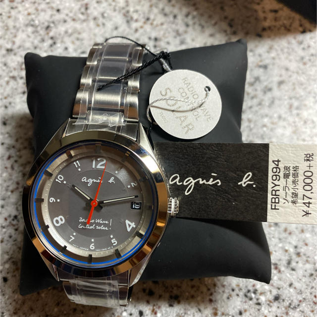 agnes b.(アニエスベー)の新品　アニエスベー メンズ ソーラー マルセイユ電波 FBRY994 メンズの時計(腕時計(アナログ))の商品写真
