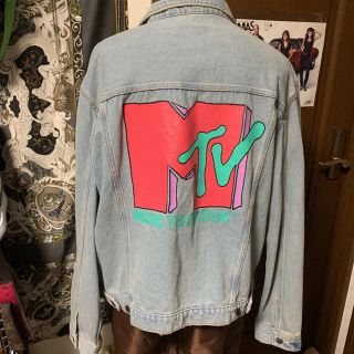 エイチアンドエム(H&M)のMtv デニムジャケット(Gジャン/デニムジャケット)