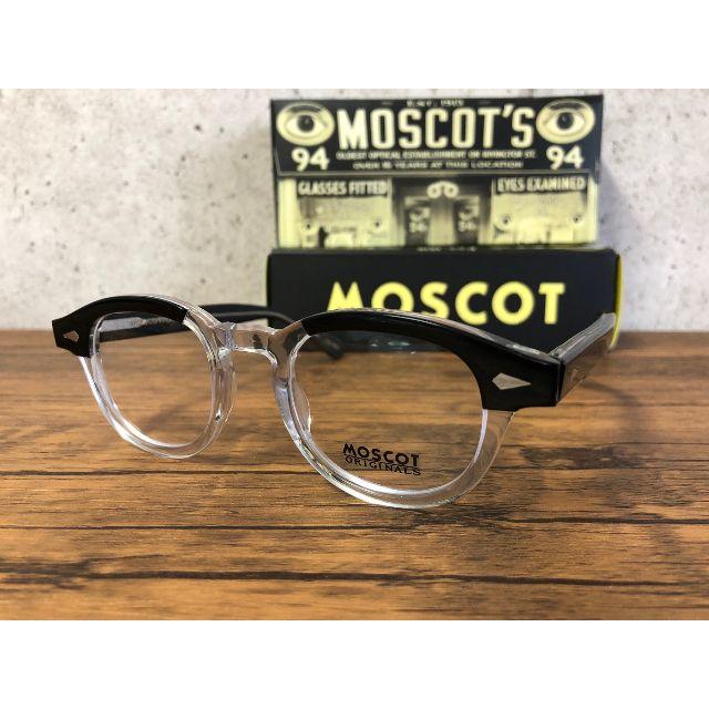 MOSCOT LEMTOSH/モスコット 44 BLACK/CRYSTA - サングラス/メガネ