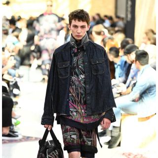 サカイ(sacai)の【定価106700円】sacai 20ss デニムレイヤードシャツ(シャツ)