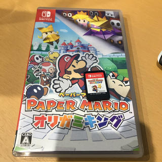 ニンテンドースイッチ(Nintendo Switch)のペーパーマリオ　オリガミキング　paper mario マリオストーリー(家庭用ゲームソフト)