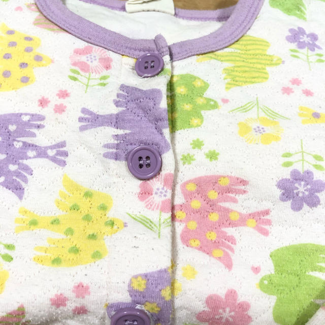 110 センチ　パジャマ　キルト　2枚セット キッズ/ベビー/マタニティのキッズ服女の子用(90cm~)(パジャマ)の商品写真