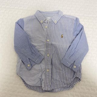 ラルフローレン(Ralph Lauren)のRalph Lauren ストライプ Yシャツ  90cm(ブラウス)