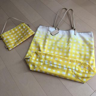 コーチ(COACH)のコーチ　coach トートバッグ　エコバッグ　折りたたみバッグ　収納バッグ(トートバッグ)