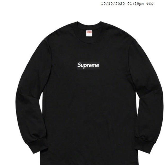 新品　未使用　Supreme Box Logo L/S Tee  黒M その2boxlogo