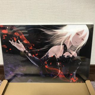 プレミア 希少品 INORI 画集 redjuice 限定サイン入り 【激安大特価!】 サイン入りアクリルパネル INORI redjuice キャラクターグッズ