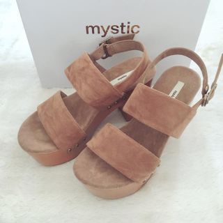 ミスティック(mystic)のmyspic♡ウッドソールサンダル(サンダル)