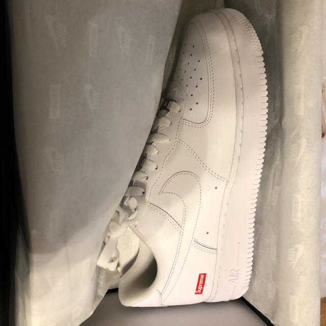 【ホワイト送料込】Supreme Nike Air Force 1 Low 27メンズ